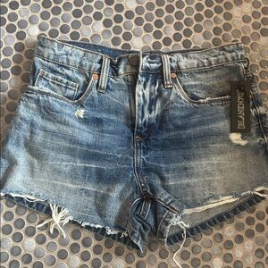 Blank NYC Blue Denim Shorts